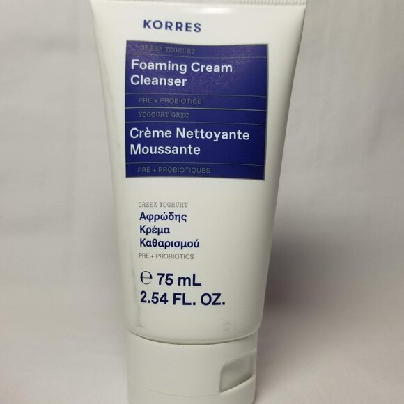 Korres - Greek Yoghurt Foaming Cream Cleanser - Picture 1 of 5